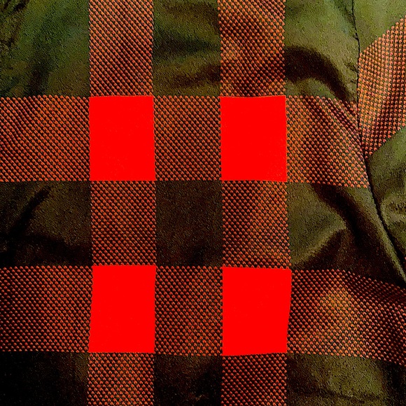 Black Jacket with Red Pattern - Picture 5 of 6